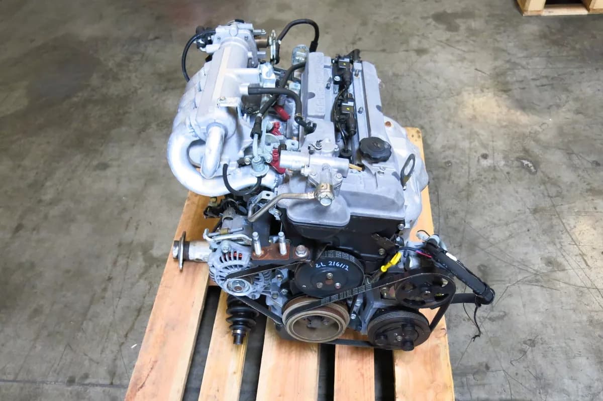 JDM 99-03 Mazda Protege 323 Familia ZL 1.5L DOHC Engine 5 Speed Transmission