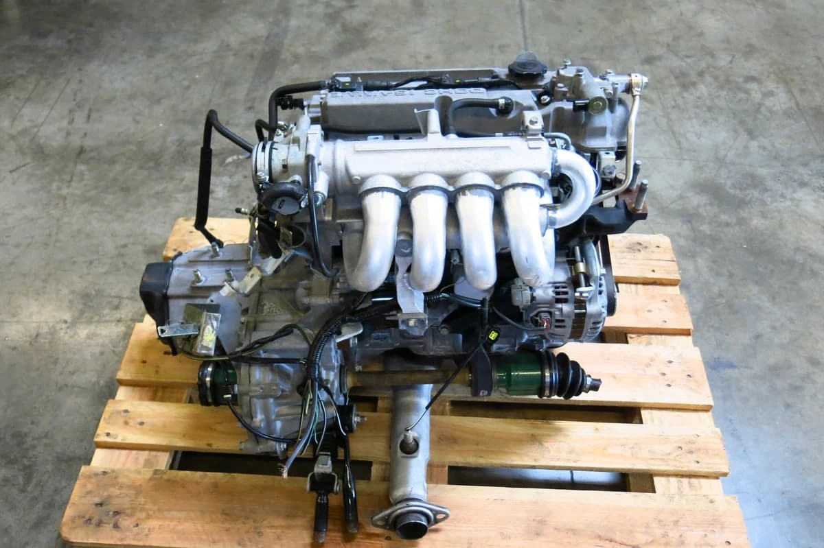 JDM 99-03 Mazda Protege 323 Familia ZL 1.5L DOHC Engine 5 Speed Transmission 8
