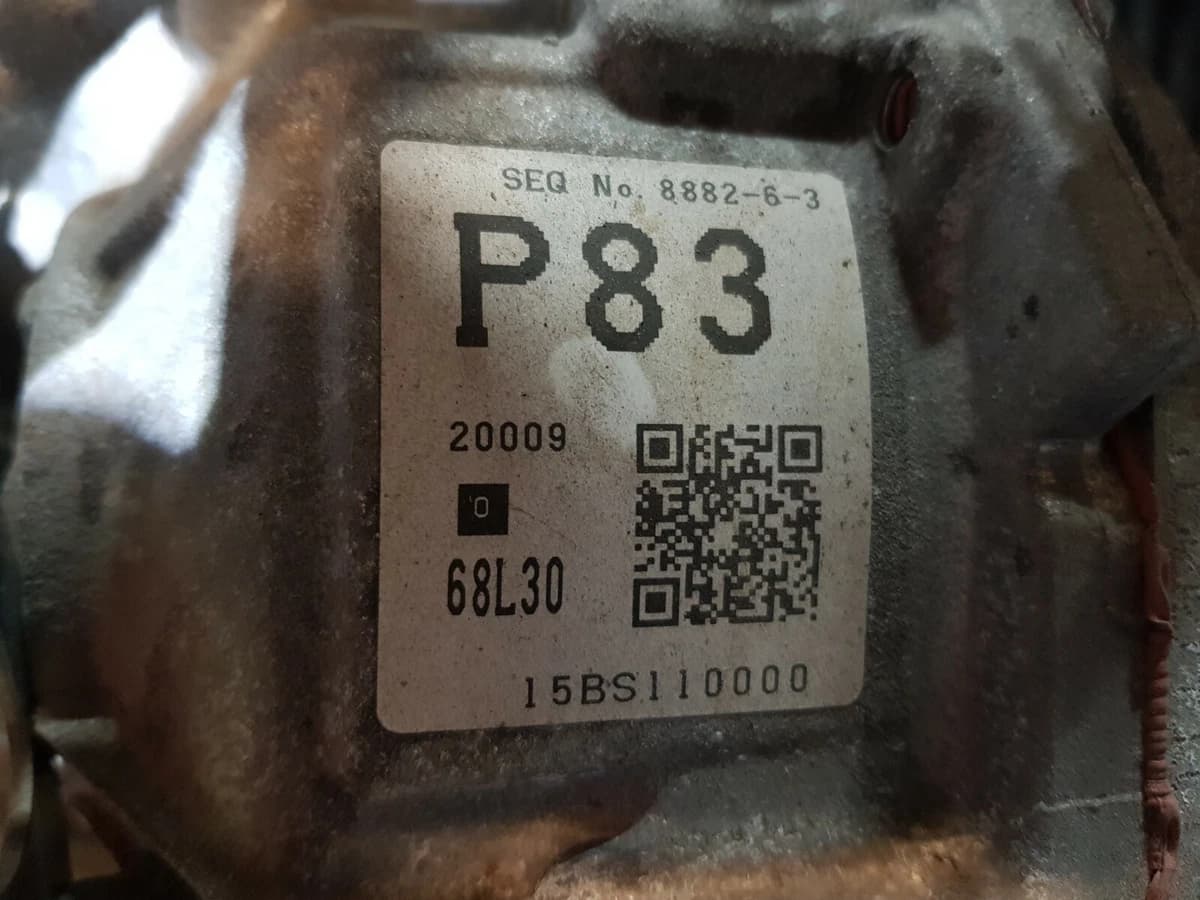 SUZUKI FZ SWIFT HZC82S / FZC82S 1.4LT Transmission 7
