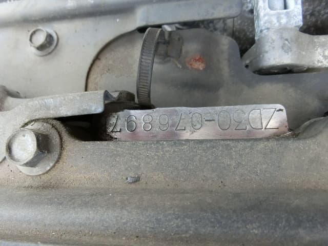 Nissan 3.0T 16V ZD30 Engine and gearbox 9