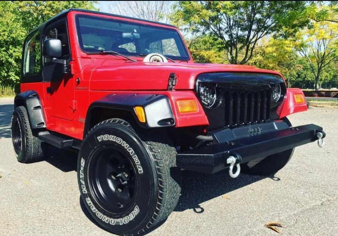 1997 Jeep Wrangler – Red | 90K Miles | Classic 4×4 Legend 2