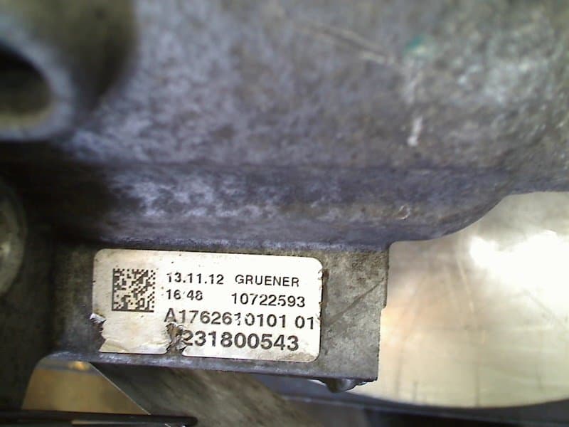 Mercedes-Benz A-Class (W176) Manual Gearbox 4